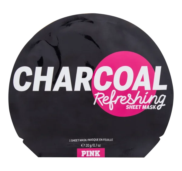 Charcoal refreshing sheet mask