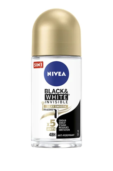 Black & white invisible silky smooth