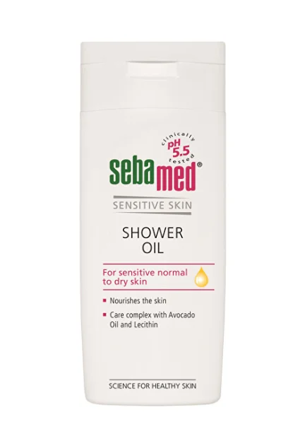 Sensitive skin shower oil