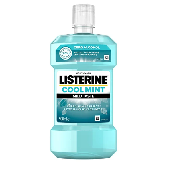 Cool mint mild taste mouthwash