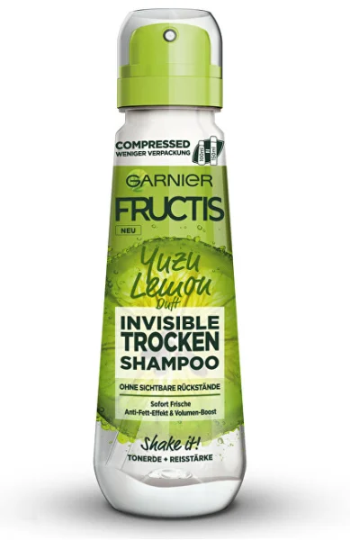 Fructis yuzu lemon invisible dry shampoo