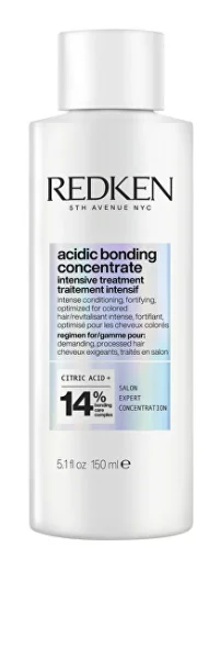 Acidic bonding concentrate intensive treatment