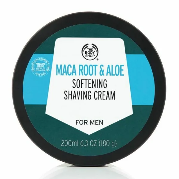 Maca root & aloe softening shaving cream