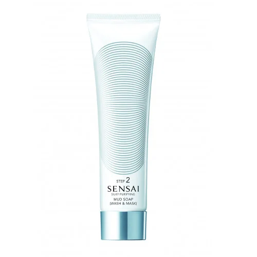 Kanebo silky purifying mud soap wash & mask