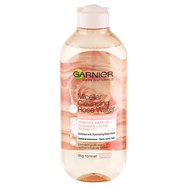 Skin naturals micellar cleansing rose water