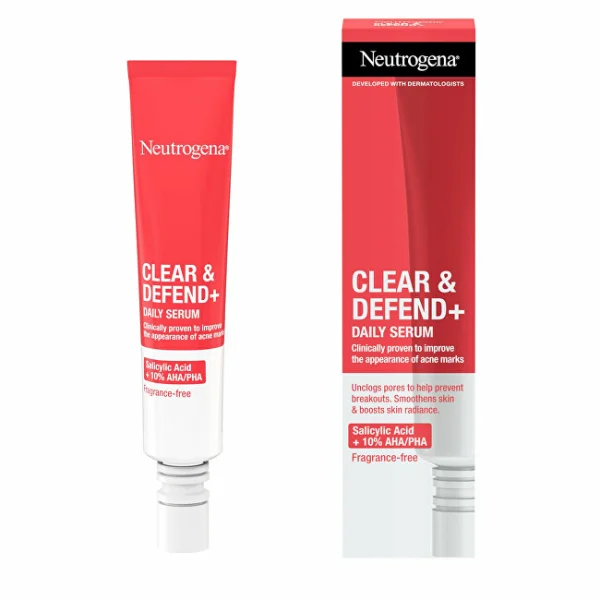 Clear & defend + daily serum