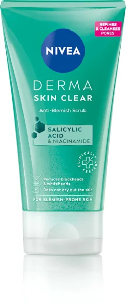 Derma skin clear anti-blemish scrub