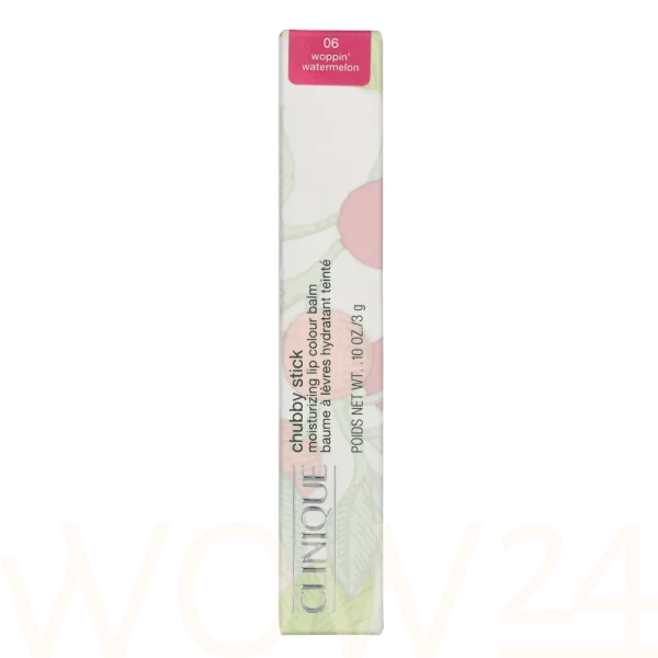 Chubby stick moisturising lip colour balm 06 wappin watermelon thumbnail 4