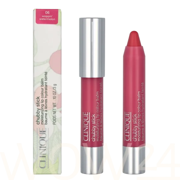 Chubby stick moisturising lip colour balm 06 wappin watermelon thumbnail 6