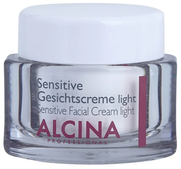 Sensitive facial cream light