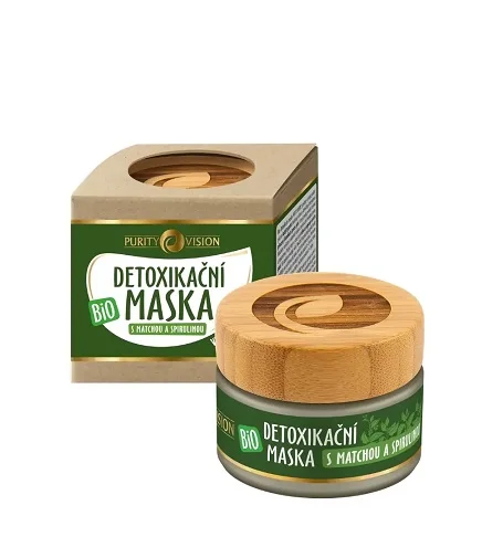 Detox mask matcha & spirulina