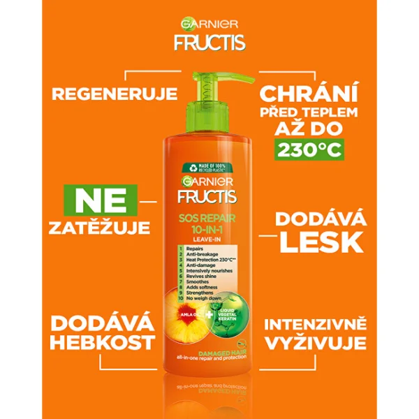Fructis sos damage eraser keratin filler 10-in-1 leave-in thumbnail 3