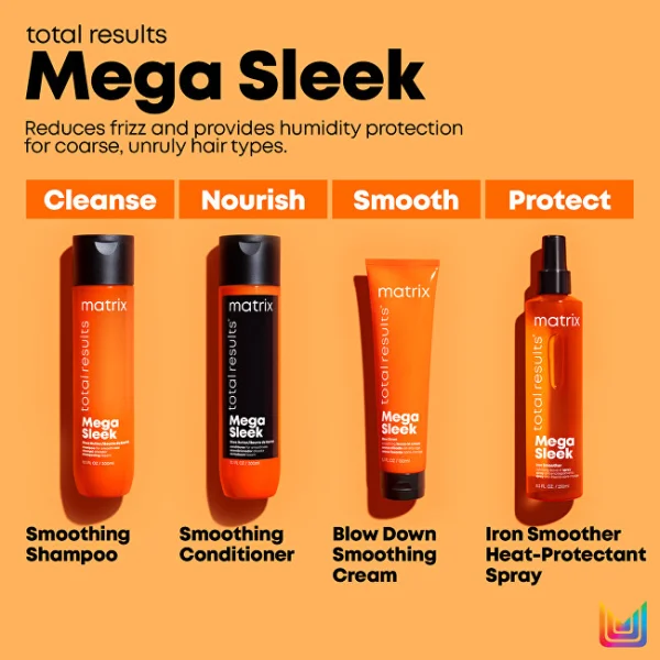 Mega sleek iron smoother defrizzing leave-in spray thumbnail 2