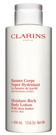 Moisture rich body lotion with shea butter