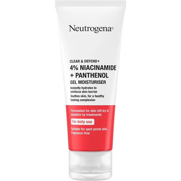 Clear & defend+ gel moisturiser