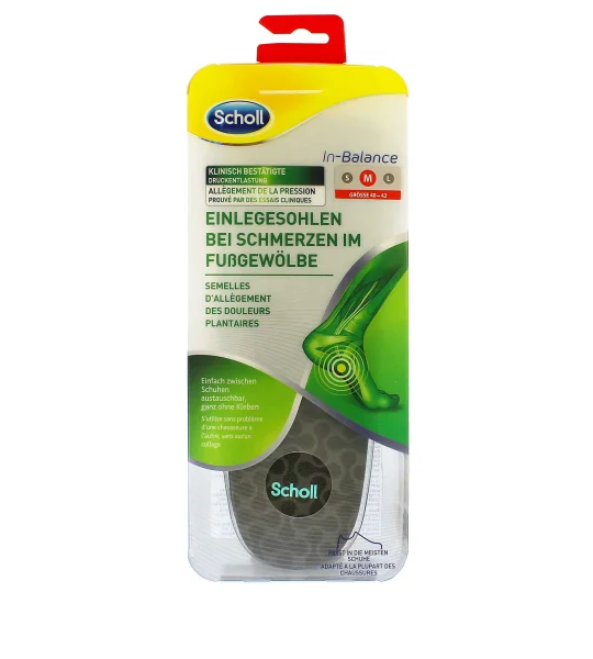 In-balance arch pain relief insole medium