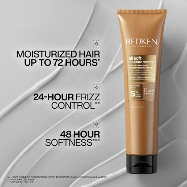 All soft moisture restore leave-in treatment thumbnail 5
