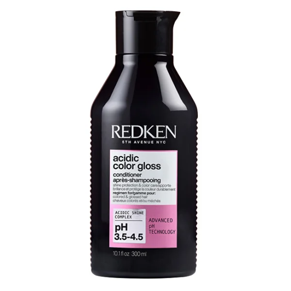 Acidic color gloss conditioner