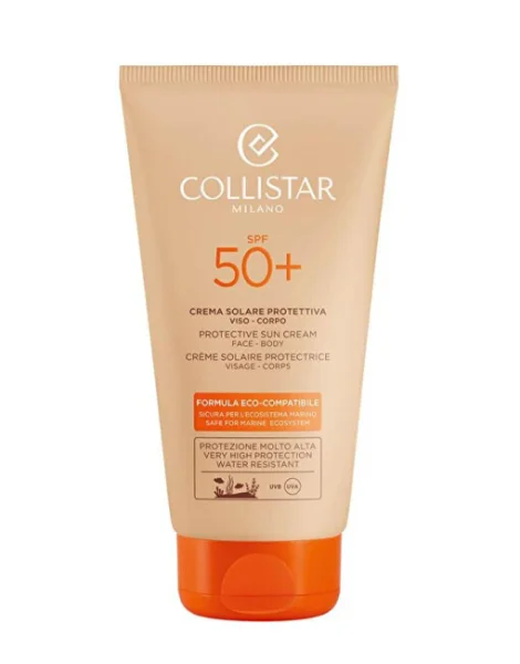 Protective sun cream eco-compatible