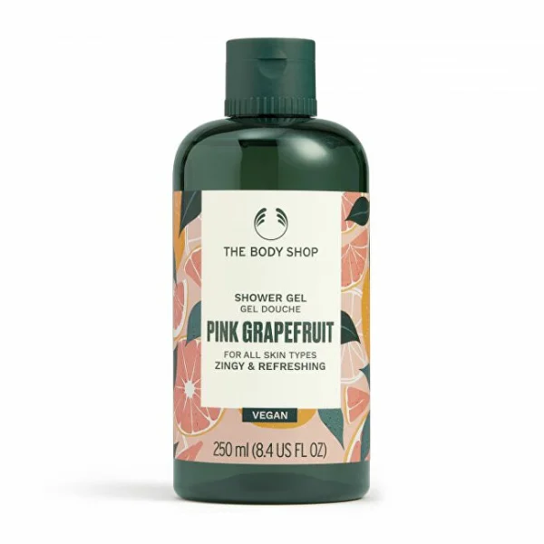 Pink grapefruit shower gel
