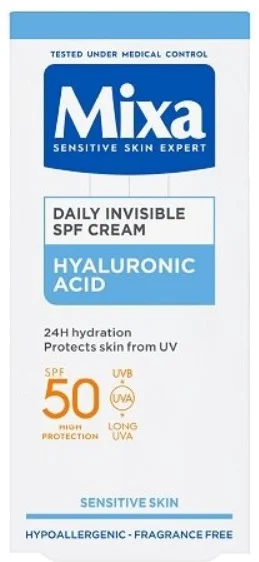 Hyaluronic acid daily invisible spf cream