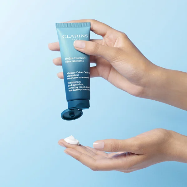 Hydra essentiel moisturizes and quenches restoring cream mask thumbnail 3