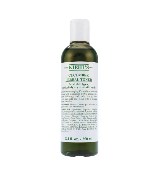 Cucumber herbal alcohol-free toner