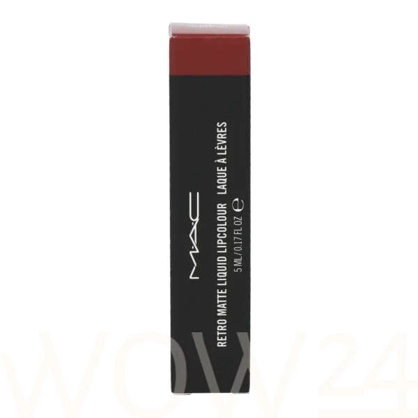 Mac retro matte liquid lip colour carnivorous thumbnail 4