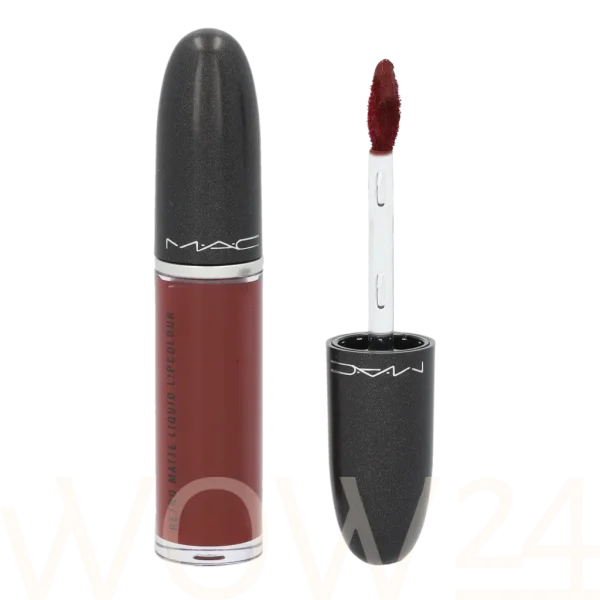 Mac retro matte liquid lip colour carnivorous thumbnail 6