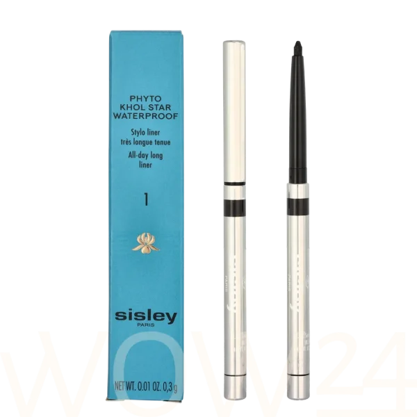 Phyto - khol star waterproof eye pencil 1 sparkling black 0, thumbnail 2