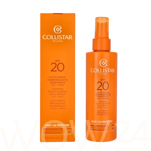 Smart sun protection tanning moisturizing milk spray thumbnail 3