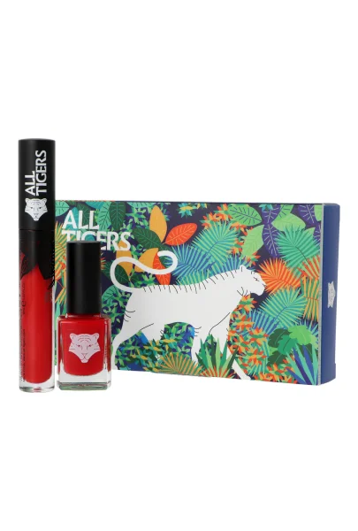 Natural & vegan wild stars lips nail lipstick 888 call me queen 8ml + polish 298 hit it big
