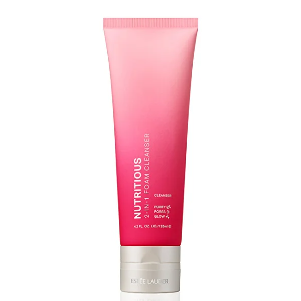 Nutritious radiant vitality 2-in-1 foam cleanser
