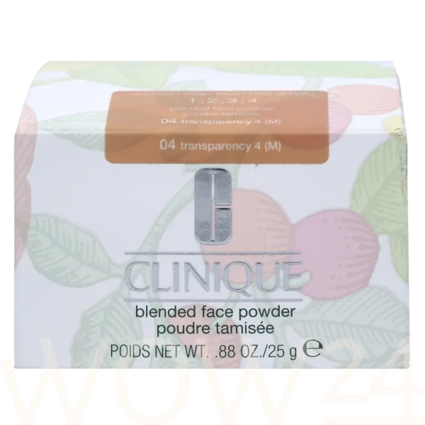 Blended face powder