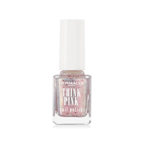 Think pink nail polish
