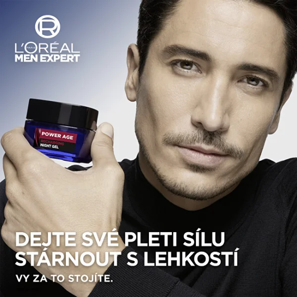 Men expert power age recharging night gel thumbnail 5