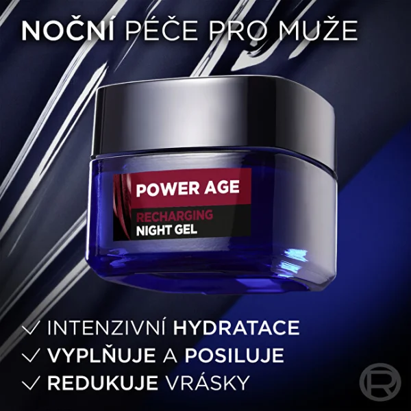 Men expert power age recharging night gel thumbnail 6