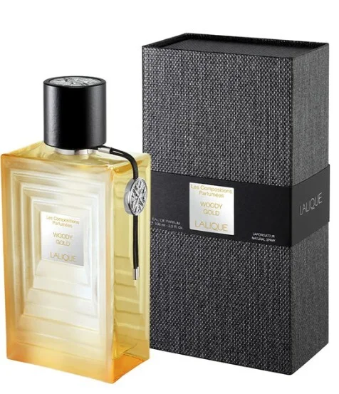Les compositions parfumees woody gold