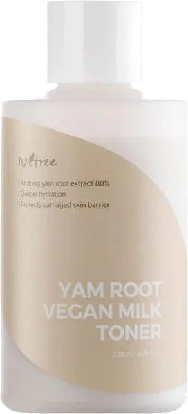 Yam root vegan milk toner