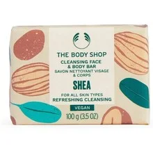 Shea cleansing face & body bar