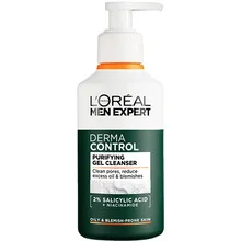 Men expert derma control purifying gel cleanser