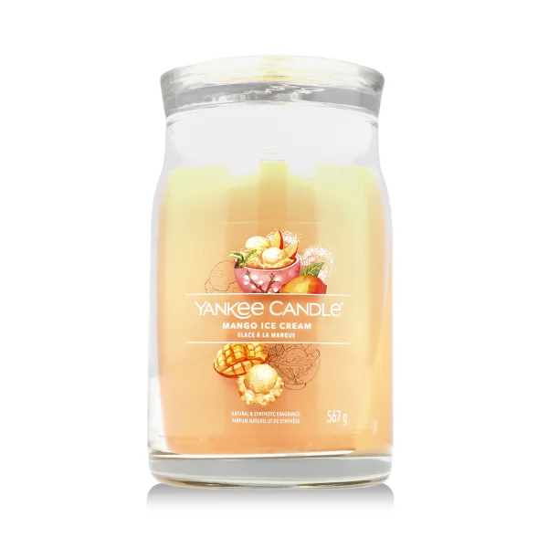 Signature mango ice cream