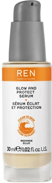 Radiance glow and protect serum