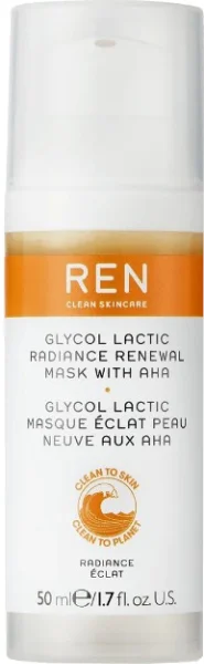 Radiance glycolic lactic renewal mask with aha
