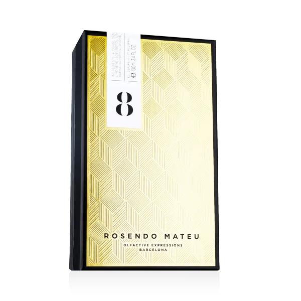 N°8 fruity, amber, exotic musk