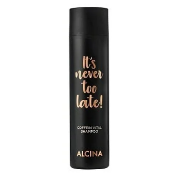 It´s never too late! coffein vital shampoo
