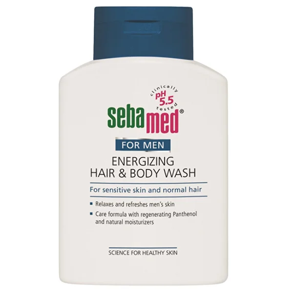 For men energizing hair & body wash
