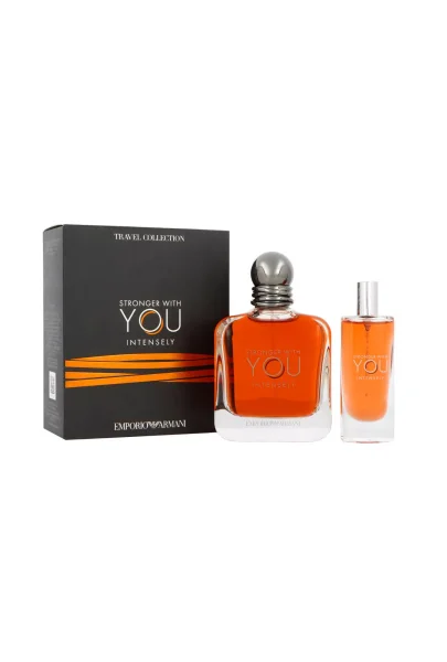 Armani emporio stronger with you intensely