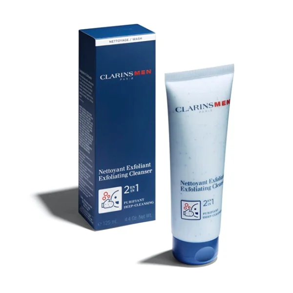 Men exfoliating cleanser 2in1 thumbnail 3