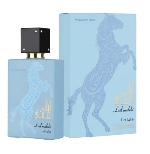Lail maleki moroccon blue